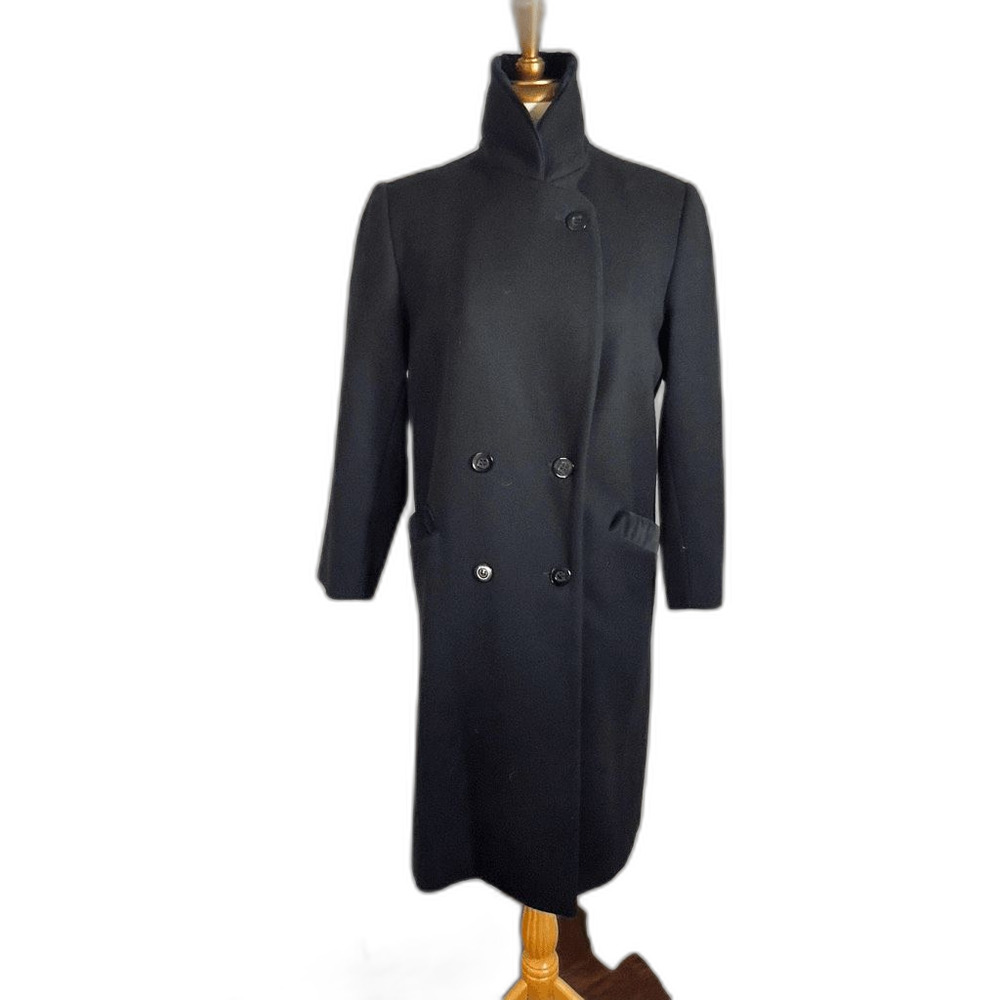 Mackintosh Collections Coat Size 80P Women’s Vintage Black Evening Trench